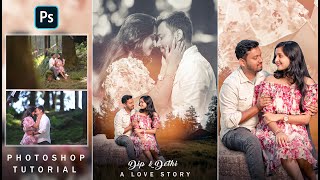 PreWedding Photo Editing Dual Exposure in photoshop 2024 [upl. by Yajet886]