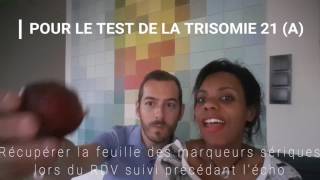 Grossesse 11 SA  léchographie T1 et dépistage trisomie [upl. by Inacana]