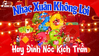 Nhạc Xuân 2025 Không Lời Hay Đỉnh Nóc Kịch Trần  Liên Khúc Hòa Tấu Cha Cha Nhạc Xuân Ất Tỵ 2025 [upl. by Ackler]