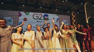 Shillong Chamber Choir at G20ORG g20orgbrasil24 [upl. by Wiltsey405]