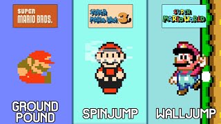 What If Mario Could Use Modern Moves in All Styles [upl. by Ocnarf5]