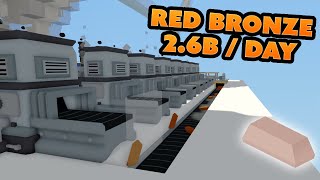 I tested TH playz RED BRONZE farm in ROBLOX ISLANDS [upl. by Weatherby]