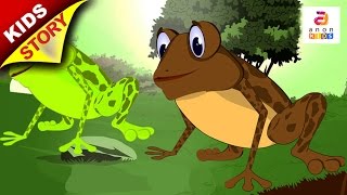 English Stories for Kids  TWO FROGS  Short stories for kids in english  Kids Stories [upl. by Daye712]