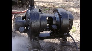 1910s PyleNational 500 Watt K2 Steam TurboDynamo Full Load Operation [upl. by Garwin478]