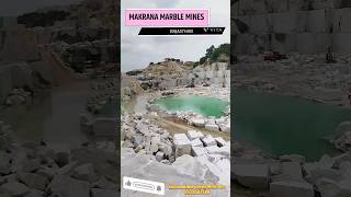 MAKRANA MARBLE MINES RAJASTHAN PROCESSING MARBLE trending viral shorts [upl. by Fronia176]