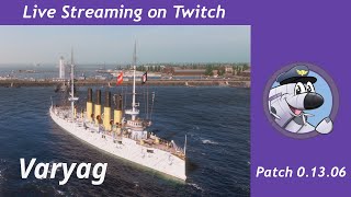 Varyag another episode of the quotle richieste di bach64quot series  World of Warships [upl. by Summers]