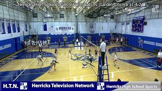 Herricks High Schools Girls Varsity Volleyball vs Garden City HS 11424 [upl. by Ketti]