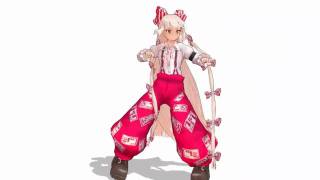 【Touhou MMD】 Mokou Dancing 『LOVEampJOY』 【妹紅】 [upl. by Wiggins367]