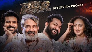 RRR Interview Promo  Today At 5pm  S S Rajamouli  Jr NTR  Ram Charan  Pearle Maaney [upl. by Narcho408]