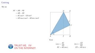 The Cosine of a Sum [upl. by Lamek894]