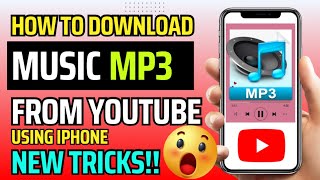 HOW TO DOWNLOAD MUSIC FROM YOUTUBE USING IPHONE 2023  PAANO MAG DOWNLOAD NG MUSIC SA YOUTUBE  MP3 [upl. by Nodnarg]