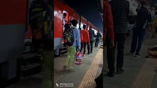 15910 Avadh Assam express at Bareilly junction indianrailways train railway station travel [upl. by Eelnayr]