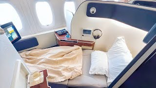 Qantas A380 First Class Flight from Sydney to Singapore   First Class Lounge Full Tour [upl. by Nolly]