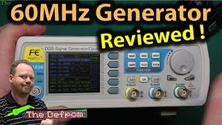 🔴 494 Feeltech FY6800 60MHz AWG Signal Generator Review [upl. by Yellat752]