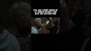 Deliverance breaks out at church retreat deliverance demon exorcism deliverancechurch Jesus [upl. by Ititrefen307]