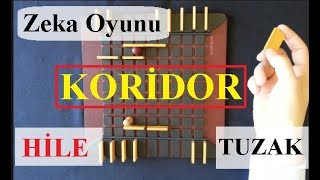 Koridor oyunu nasıl oynanır Hilesi Nasıl olur [upl. by Millman19]