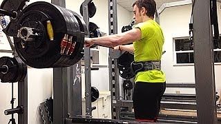 550lbs 250KG Squat  180lbs [upl. by Yajnas]