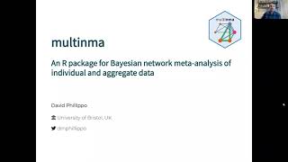 ESMARConf2021 Session 2B Quantitative Synthesis NMA David Phillippo [upl. by Blaseio]