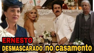 ÊTA MUNDO BOM  Ernesto é desmascarado no próprio casamento com Sandra  Resumo de Novela [upl. by Dudden]