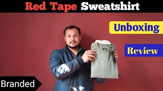 Should you buy Red Tape Sweatshirt Winter Tshirt for men  Red Tape sweatshirt Review  buy online [upl. by Collins]