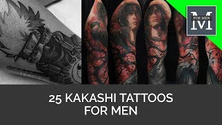 25 Kakashi Tattoos For Men [upl. by Abisha]