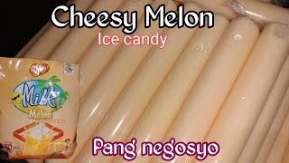 CHEESY MELON ICE CANDY USING INJOY MILKSHAKEPANG NEGOSYO [upl. by Klingel]