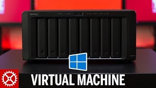 How To Create a Windows 10 Virtual Machine on a Synology NAS [upl. by Meehyrb]