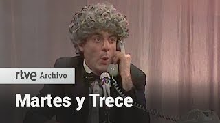 Encarna de noche  Martes y Trece  RTVE Archivo [upl. by Ahsilif]