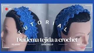 Cómo Tejer una Diadema a Crochet Fácil Rápido y Paso a Paso [upl. by Angil]