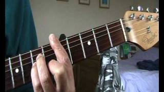 Ron Wood guitar lesson for dummies Debris [upl. by Anairda334]