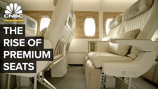 Why Airplane Seats Are Getting Bigger And Fancier Again [upl. by Hakilam]