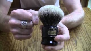 Simpson Chubby 2 Silvertip Badger Shaving Brush the Nitty Gritty [upl. by Swart922]