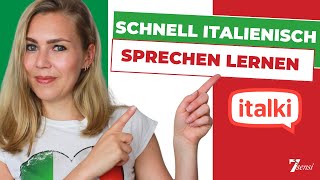 Wie man am schnellsten Italienisch sprechen lernt  Muttersprachler auf italki finden [upl. by Maryly]