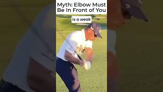 Myth Elbow In The Downswing golf golfskill golfswing golftips [upl. by Seely]