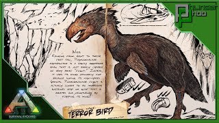 Ark basics Terror Bird  FEAR THE TERROR CHICKEN  EVERYTHING YOU NEED TO KNOW [upl. by Enohpets407]