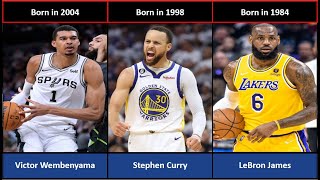 Best NBA Players Born Each Year [upl. by Rodavlas]