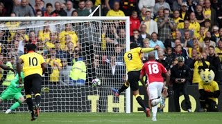 Watford 31 Manchester United  Goals Capoue Zuniga Deeney amp Rashford  REVIEW [upl. by Dira]