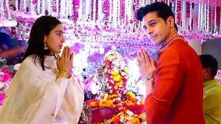 Sara Ali Khan With Sidharth Malhotra at Tseries Ganpati Puja 2022 [upl. by Denzil]