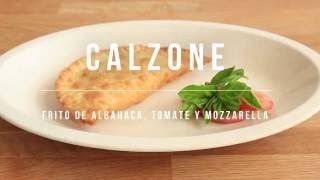 Receta BM Calzone frito  BM errezeta Calzone frijitua [upl. by Vallo]