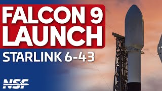 SpaceX Falcon 9 Launches Starlink 643 [upl. by Kirat]