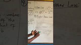 PRODUCT POWER LAW OF INDICES EXPLAINED [upl. by Ahsila]