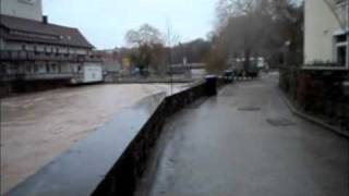 Hochwasser in Backnang [upl. by Gabbey]