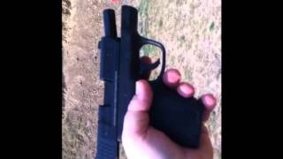 Smith and Wesson 40 Shield Magazine Drop Problem [upl. by Soinski]