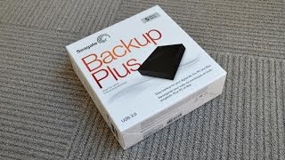 Seagate Backup Plus USB 30 5TB External Hard Drive Unboxing for Xbox One [upl. by Neoma]