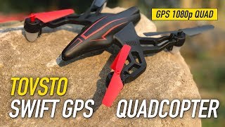 HUBSAN 502e KILLER  TOVSTO SWIFT GPS Follow 1080p Quadcopter Review [upl. by Fara]