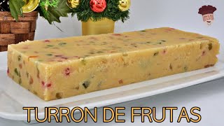 Turrón de mazapán con frutas y mazapán de Toledo  turrón de almendras  turron de almendras blando [upl. by Novets]