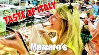 Mazzaros Market Experience Authentic Italian Cuisine amp Bakery in St Petersburg FL [upl. by Ashly]