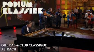 Gile Bae amp Club Classique  JS Bach  Pianoconcert nr1 Allegro  Podium Klassiek [upl. by Ilam221]