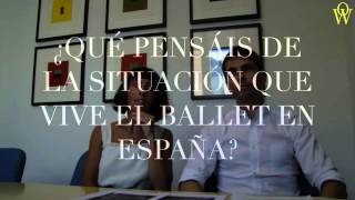 Entrevista a Laura Morera y Ricardo Cervera bailarines del Royal Ballet [upl. by Archer34]