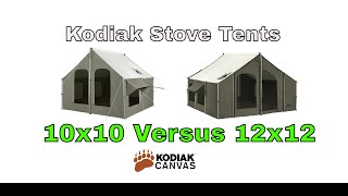 Kodiak 10x10 vs 12x12 Cabin Tents [upl. by Inat819]